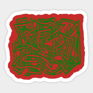 Graffiti 18.5 Sticker